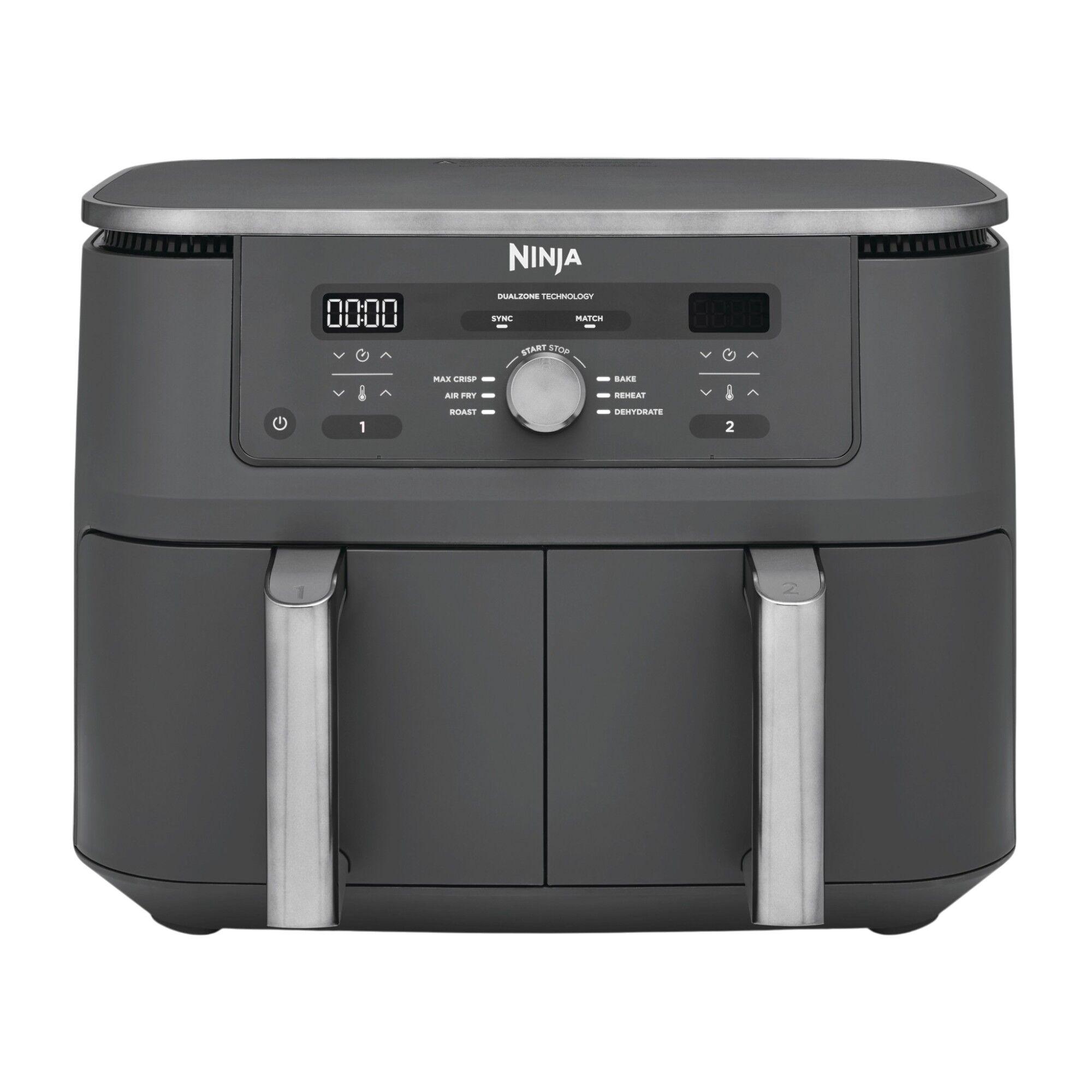 Ninja Foodi Max Dual Zone med to brede skuffer side ved side
