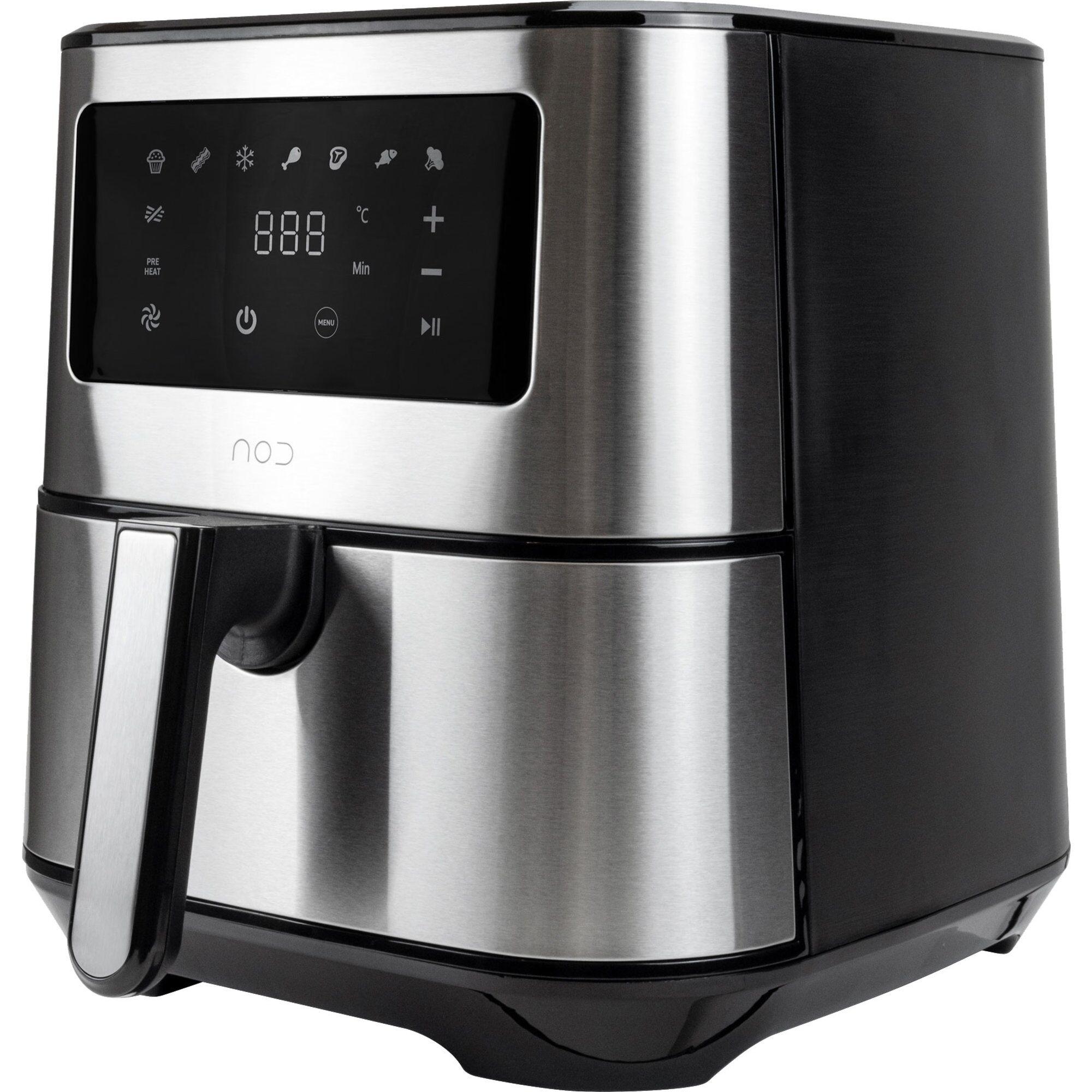Svart NOD Airfryer XL med digitalt kontrollpanel